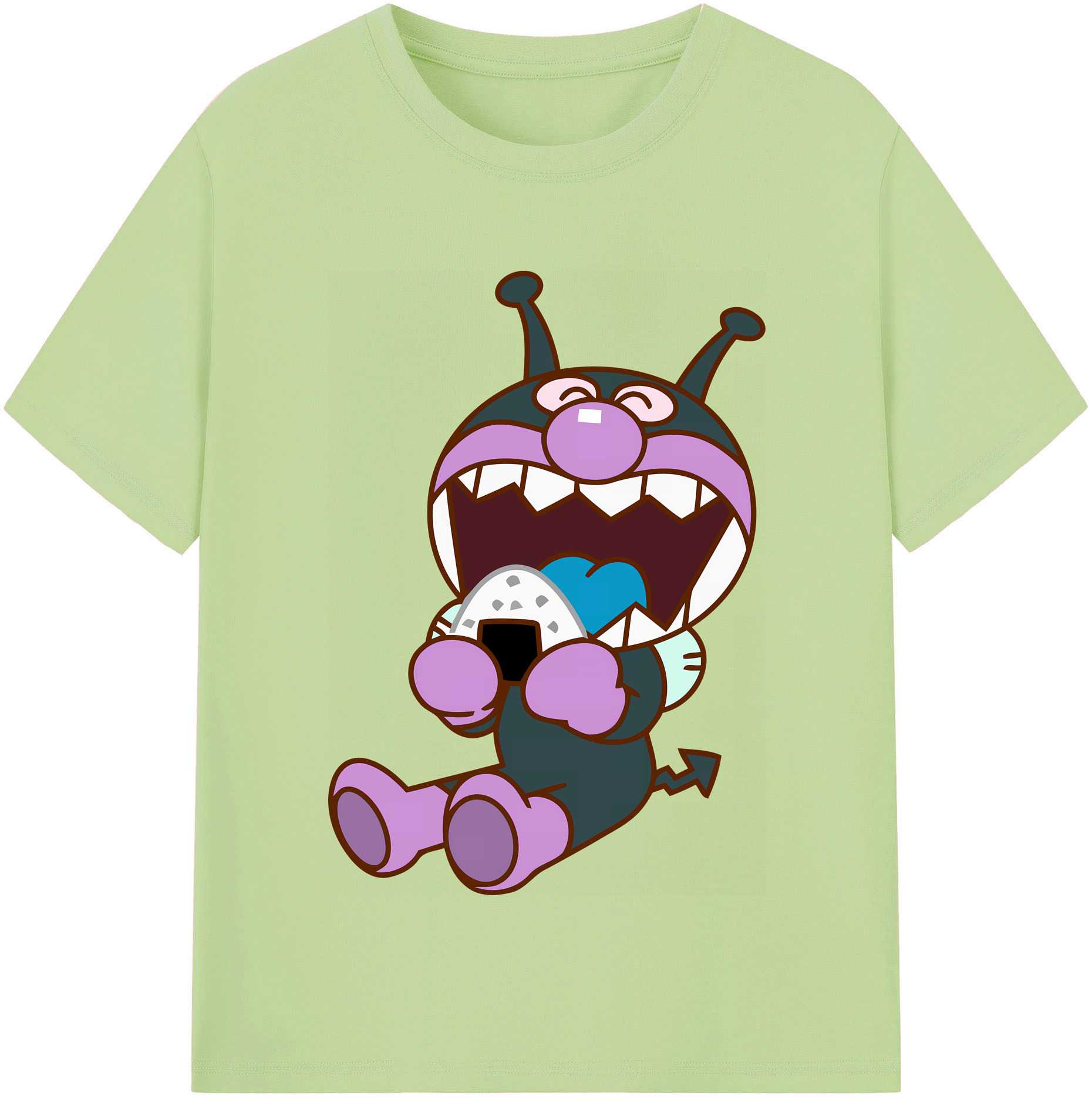 （画像用） アンパンマン Anpanman 綿100％半袖Tシャツ（フロントプリント）